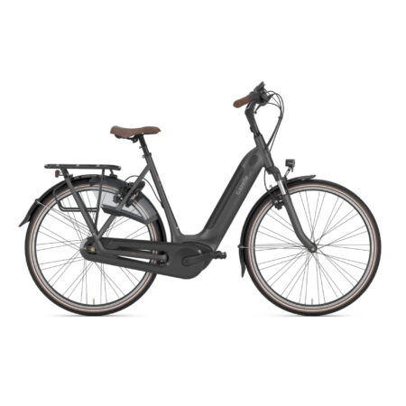 Gazelle Arroyo C7+Elite Elcykel Mat sort