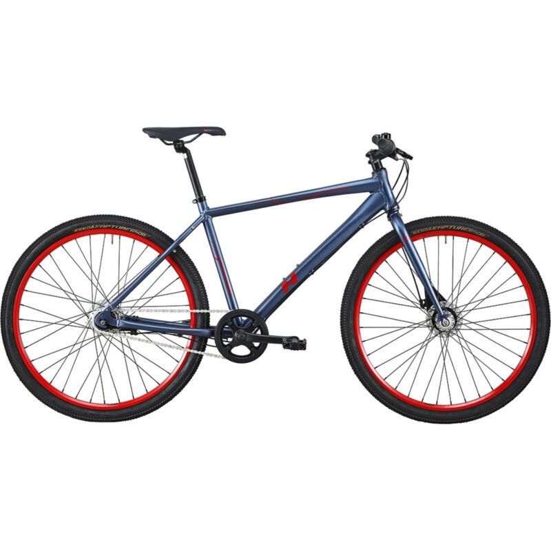 Nishiki Timbuk Herre 27,5" Mat Petrol/rød
