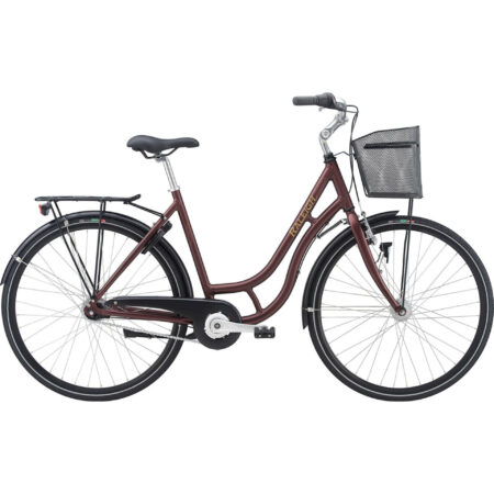 Raleigh Classic Alu dynamo Mat Mærk Bordeau