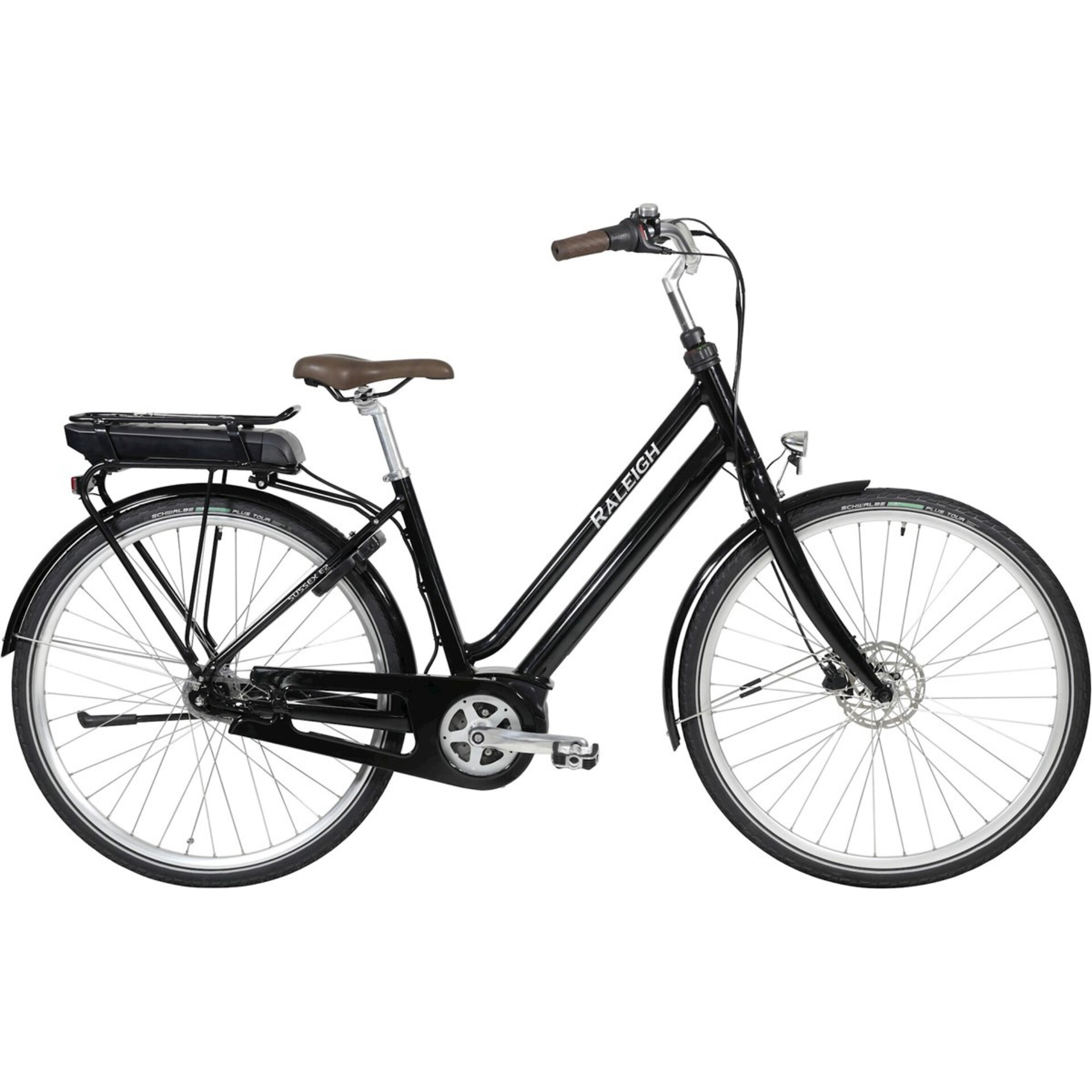 Raleigh Sussex E2 Elcykel Sort